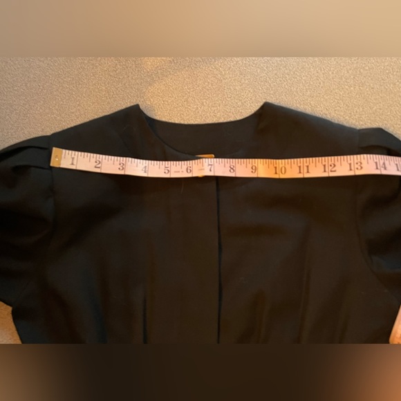 Vintage Braemar By Diana Charles Black Dress Size 4 - Picture 8 of 12